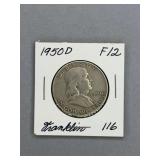 Franklin Half Dollar 1950 D