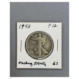 1943 Walking Liberty Half Dollar