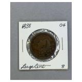 Large Cent 1838