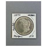Morgan Silver dollar 1887 S