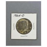 Kennedy Half Dollar 1964 D