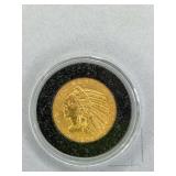 1908 $5.00 Gold Coin