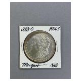 Morgan Silver dollar 1883 O