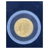1914 D $5.00 Gold Coin