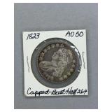 Capped Bust Half dollar 1823