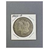 Morgan Silver dollar 1900 O