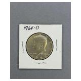 Kennedy Half Dollar 1964 D