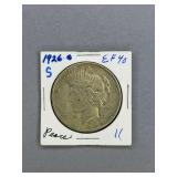 Peace Silver Dollar 1926 S