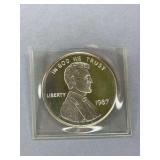 1oz silver round
