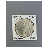 Morgan Silver dollar 1898 O