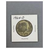 Kennedy Half Dollar 1964 D