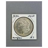 Morgan Silver dollar 1882