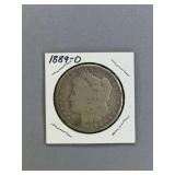 Morgan Silver dollar 1889 O