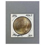 Morgan Silver dollar 1896