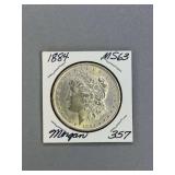 Morgan Silver dollar 1884