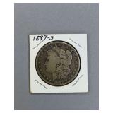 Morgan Silver dollar 1897 S