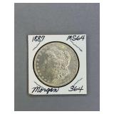 Morgan Silver dollar 1887