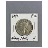 1940 Walking Liberty Half Dollar