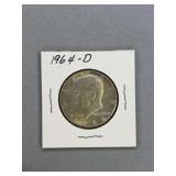 Kennedy Half Dollar 1964 D