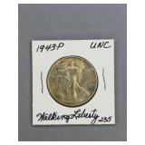 1943 Walking Liberty Half Dollar