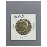 Kennedy Half Dollar 1964 D