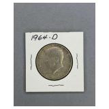 Kennedy Half Dollar 1964 D
