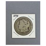 Morgan Silver dollar 1879