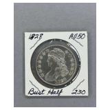Capped Bust Half dollar 1828