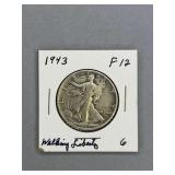 1943 Walking Liberty Half Dollar