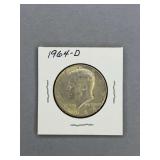 Kennedy Half Dollar 1964 D