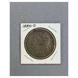 Morgan Silver dollar 1880 S