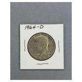 Kennedy Half Dollar 1964 D