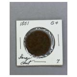 Large Cent 1851