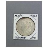 Morgan Silver dollar 1883 O