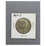 Kennedy Half Dollar 1964 D