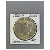Peace Silver Dollar 1926 S