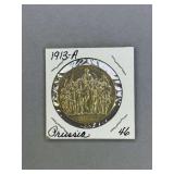 1913 Prussia Drei Mark Deutsches Reich German State Centennial Coin