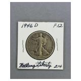 1946 D Walking Liberty Half Dollar