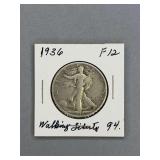 1936 Walking Liberty Half Dollar