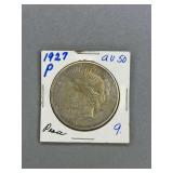 Peace Silver Dollar 1927
