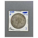 Peace Silver Dollar 1935