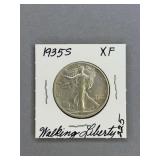 1935 S Walking Liberty Half Dollar
