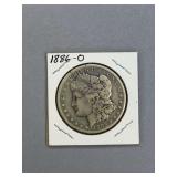 Morgan Silver dollar 1886 O