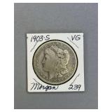Morgan Silver dollar 1903 S