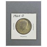 Kennedy Half Dollar 1964 D
