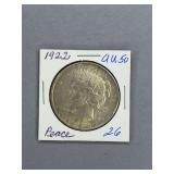 Peace Silver Dollar 1922