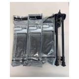Three 40 round magazines for AR rifles 5.56 or 223 and a bipod