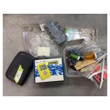 Fishfinder and miscellaneous fishing items