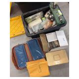 Tote and boxes full of fly tying items - LOTS of great stuff in here!
