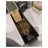 10 boxes of 5.56 MM ammo each box with 3 10 round clips and ammo case (300 rounds)